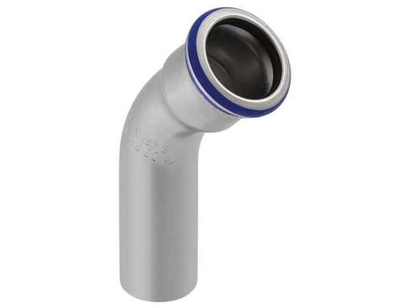 Bøjning sf 45gr 108mm mf/np t/vand