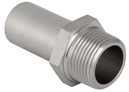 Geberit Mapress overgang rf 28x1 Nippel/nippel