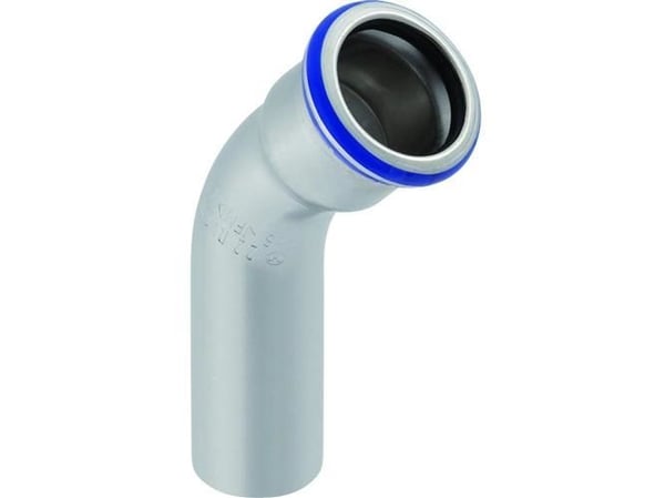 Bøjning sf 45gr 12mm mf/np t/vand