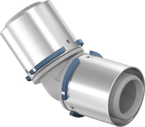 Uponor S-Press puristus taivutus 45° PPSU 40 mm