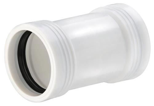 32 mm Skydemuffe afløb hvid PP