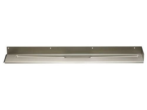 Unidrain Linie afløbsarmatur - bejdset rf stål 1003 700mm hjørne til højre