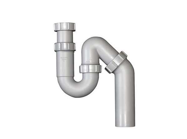 INTRA JUVEL Juvel vandlås 1½" grå - Uden studs for opvaskemaskine