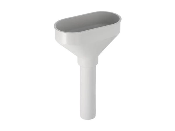 Tippukuppi PP 40mm soikea valkoinen