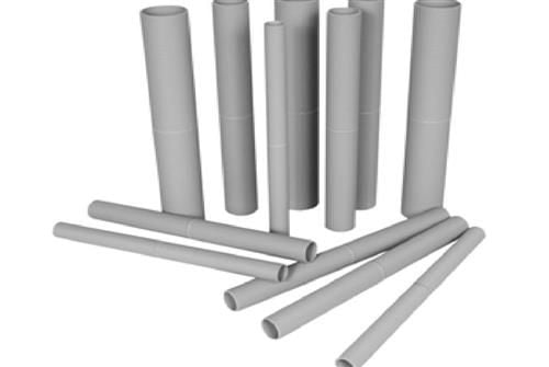 KARFA ¾" plast gevindrør for bøsning 015280 015/018 samt 015283 015/018