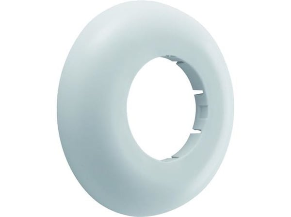 40 mm Roset hvid PP højde 15 mm Geberit