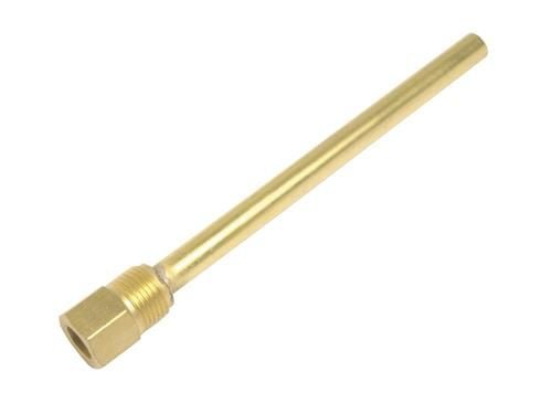 DANFOSS Følerlomme 182 mm 1/2", Ø11 mm messing