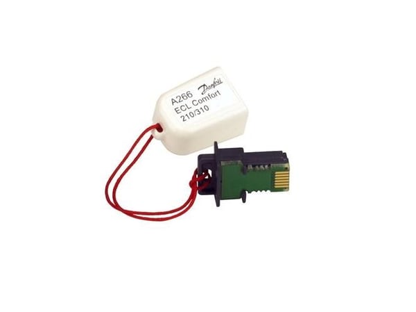 DANFOSS ECL applikationsnøgle A214 bruges i forbindelse med ECL Comfort 210 og 310.