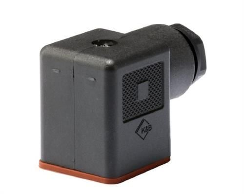 DANFOSS Venttiilin liitin PG9 nelikulmainen