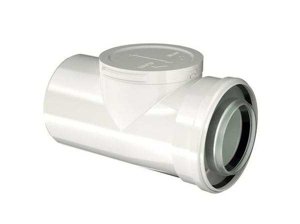 Bosch DN80/125 - insp.rør - Balanceret aftræk