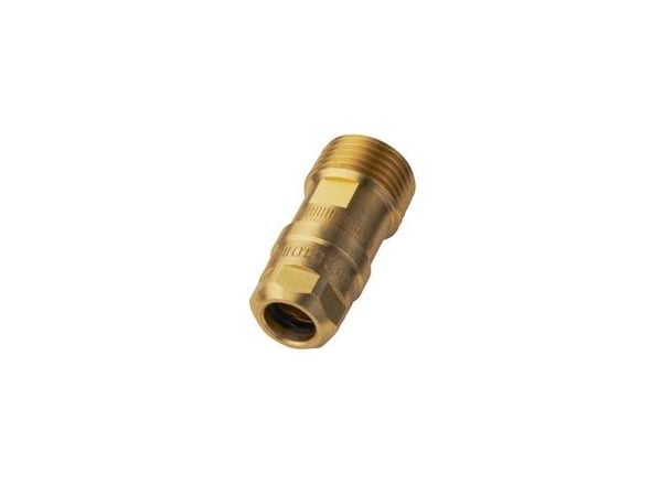 Roth Overgang 10,5 mm rør x 1/2" nippeli Overgang 10,5 mm x ½ nippeli Overgang 10,5 mm x ½ nippeli