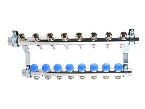 Manifold 8 slingor m/ flödesmätare