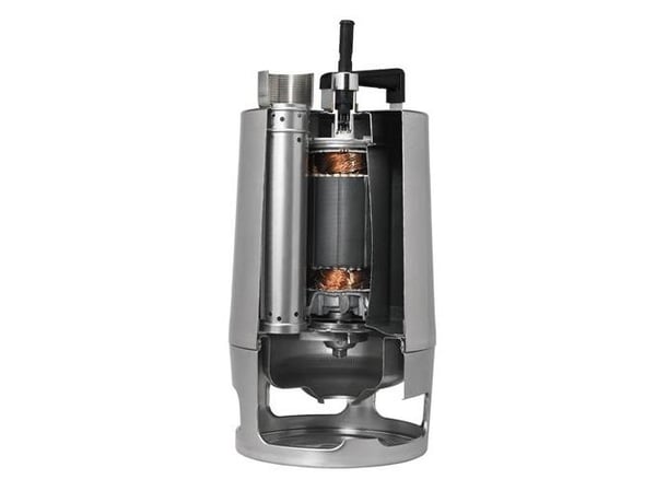 Grundfos pumpe AP35.40.06.A1 med 1.1/2" muffe, 10 m kabel, 230 V