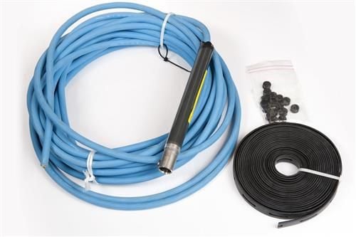 Færdigstøbt dykkabel 4X1,4mm2 med stik Inkl. kabelbindere, 25 meter