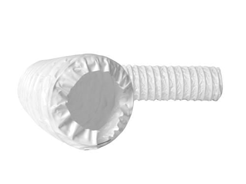 Fleksibel slange ø127x15m m/spiraltråd