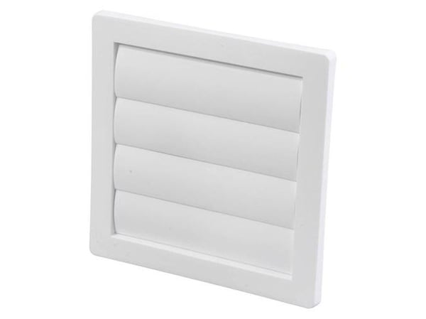 Lamellventil 150x150 mm, vit, typ 75