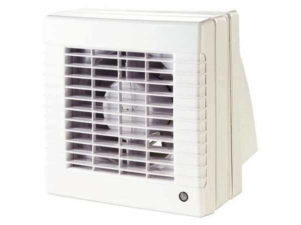 Vinduesventilator MAO2 LTH fugt- og tidsstyret, Ø125 mm