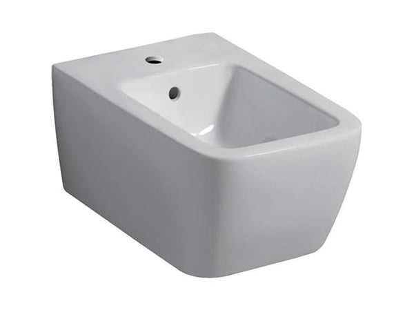 Bidet iCon Square wall 54cm valkoinen/KeraTect