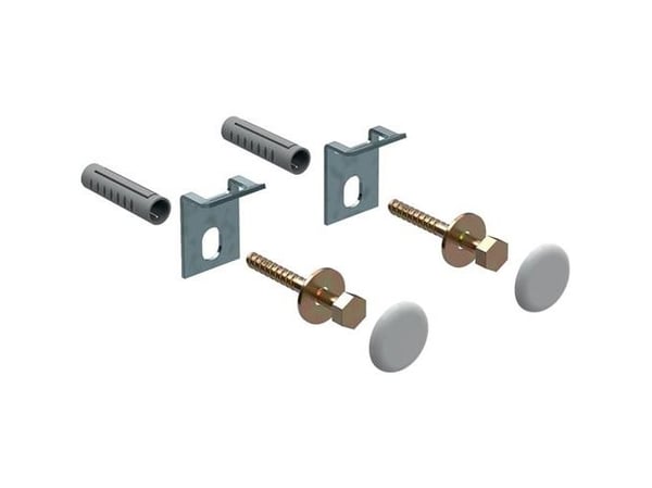 Fästmaterial till urinal 2 st vit