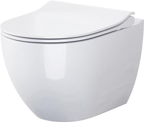Hængeskål Zen rimless m/s.c. sæde