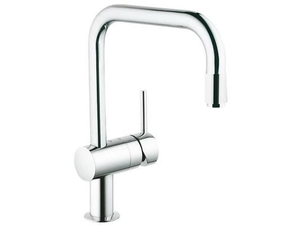 GROHE Minta, Kromfarget, Kran-håndtak, Single/enkelt, Keramisk, 4,6 cm, 360°