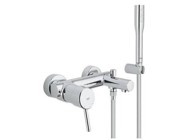 GROHE Concetto, Badekar og dusj, Kran-håndtak, Metall, 1/2", Kromfarget