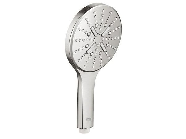 GROHE Rainshower SmartActive 130, Håndholdt dusjhode, Stål, Vegg, 9,5 l/min, 13 cm