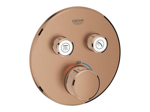 Grohtherm SmartControlTermostat til indbygning med to ventiler