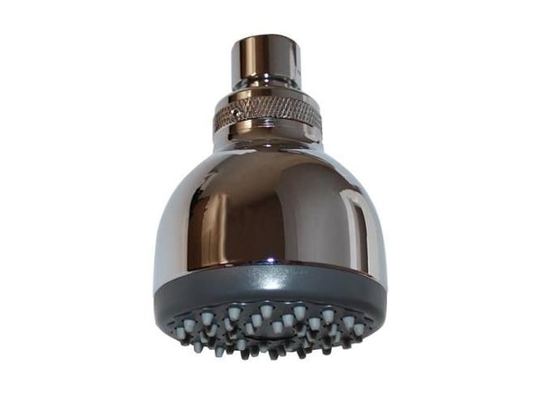 Ideal Standard brusehoved model Blue Sky med ½" omløber og kugleled. Diameter Ø70mm. Rengøringsvenlige/antikalk dyser.