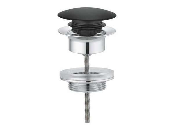 Grohe bundventil 1 1/4/ø64mm - u/overl samettimusta