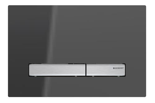 Geberit Sigma 50 -ohjauslevy savulasia/kromia