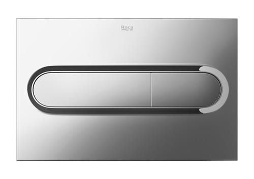 spolplatta Roca PL1 krom, dubbel spolning