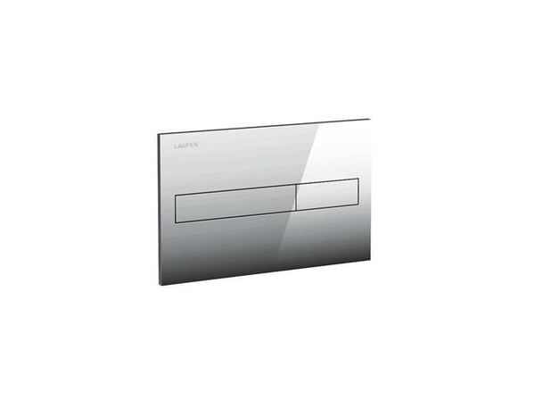 Laufen spolplatta AW1 dubbelspolning krom