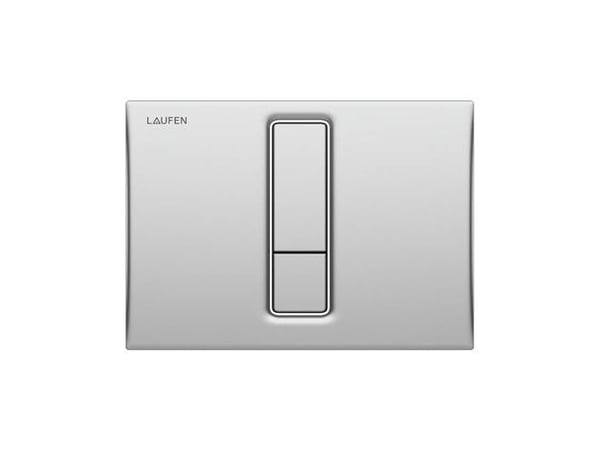 Laufen LIS AW101 betjeningsplade med duoskyl krom