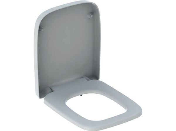 Toiletsæde Renova Plan kantet m/sc&qr hv
