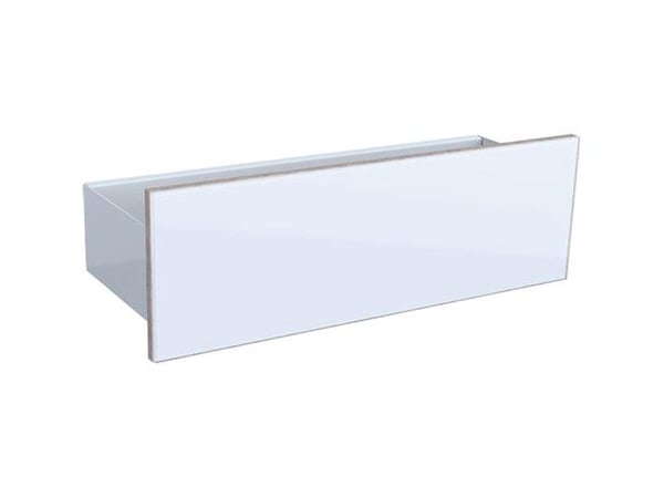 acanto hylla 45cm. högglans/blank vit
