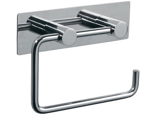 Pressalit papirholder rf. - Toiletpapirholder m/bagplade, rustfri stål