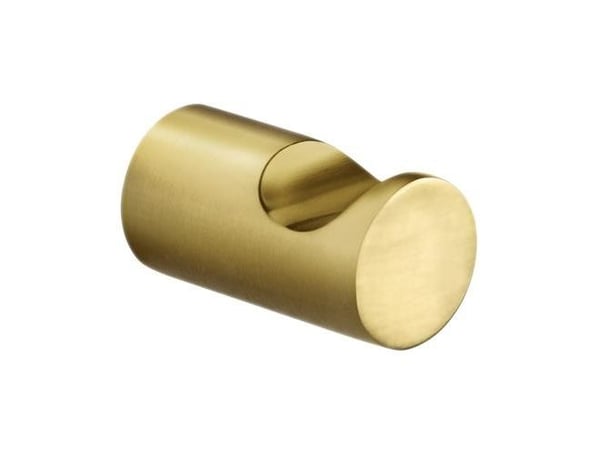 Pressalit Håndklædekrog, - curve, 2 stk, børstet messing