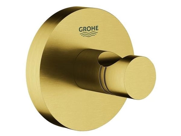 Grohe Essentials håndklekrok - børstet messing