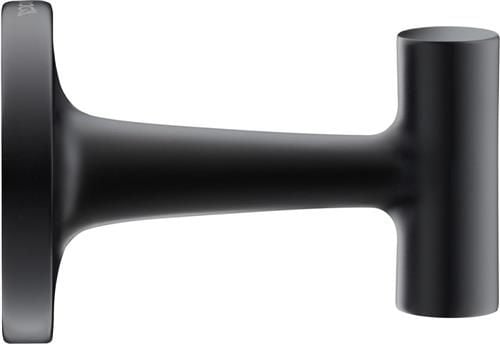 Duravit Starck T håndklædekrog sort mat, 50x73mm