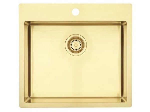 LAVABO Kubus 540 Soft køkkenvask m/hh PVD messing