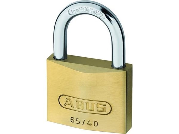 Hængelås KA403 enslukket 40mm mess 65