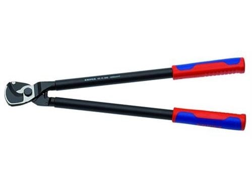 Knipex 95 12 500, Sivuleikkurit, 2,7 cm, Terästä, Muovi, Sininen, Punainen, 500 mm