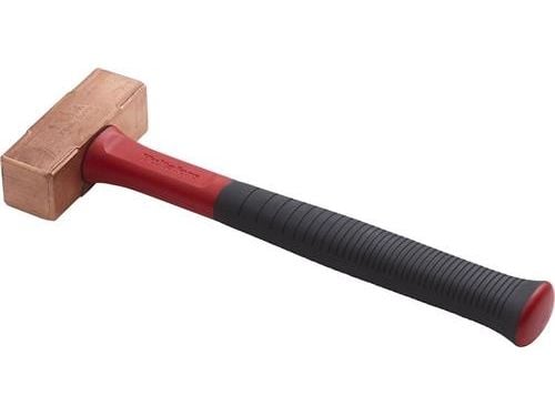Kobberhammer CU 1000g glasfiberskaft