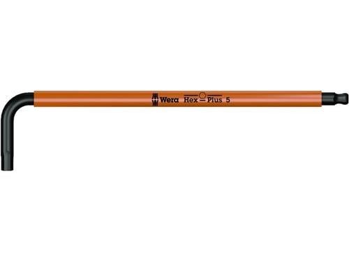 Wera 05022610001, L-formet hexnøkkel, Metrisk, 1 stykker, 5 mm, CE, GS, DVE, 15,4 cm