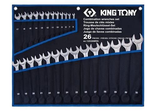 Ringgaffelnøglesæt 12D26MRN 6-32mm (26)