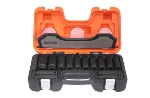 Bahco lyöntipään sarja 1/2" 10-27 L