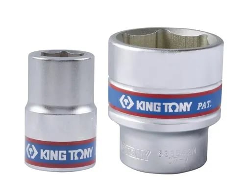 King Tony 6335M, Stikkontakt, 3/4", Metrisk, 1 hoder, 36 mm, Kromvanadiumstål