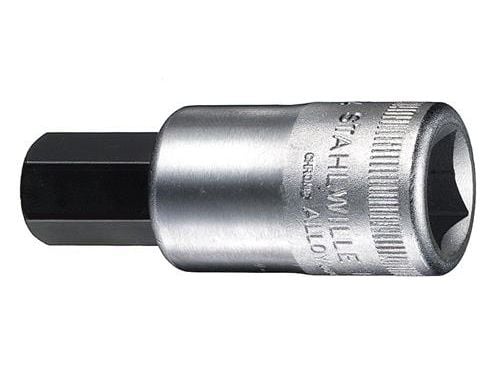STAHLWILLE 03050017, Støpselsett, 1/2", Imperisk, 5 hoder, 17 mm, Kromfarget