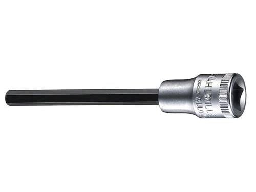 STAHLWILLE 2049 6, Støpselsett, 3/8", Metrisk, 5 hoder, 6 mm, Kromfarget
